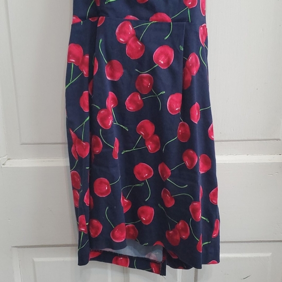 Ixia Cherry Print retro dress small - Picture 3 of 5